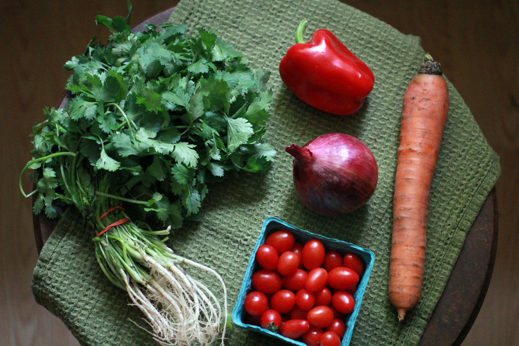 Greenmarket vegetables