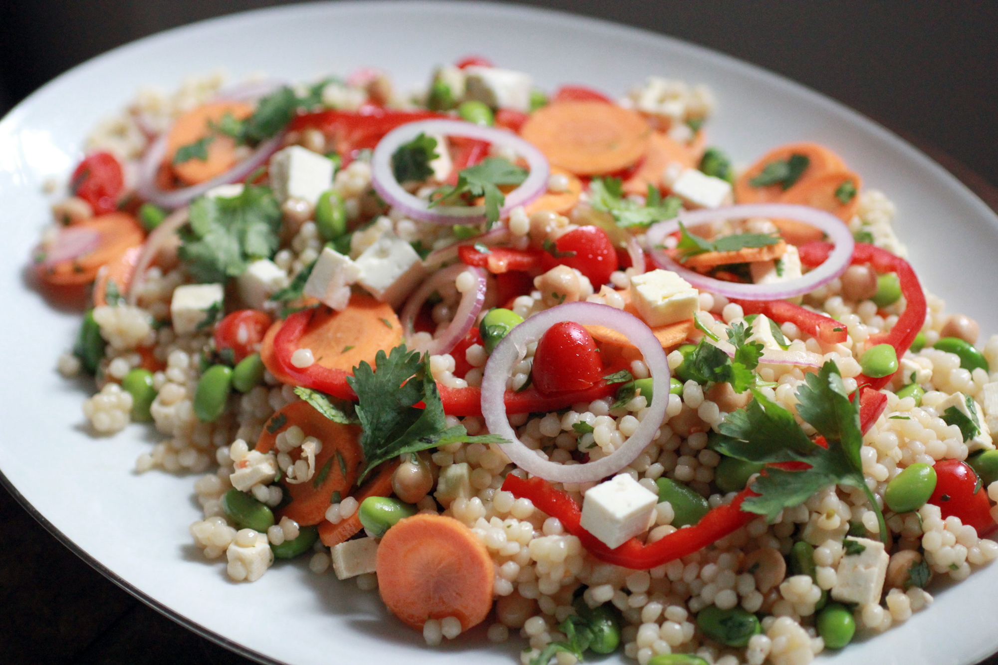 Israeli Couscous Salad Side