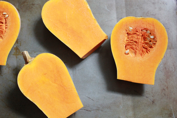 roasting butternut squash