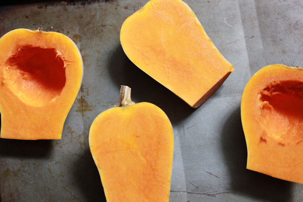 roasting butternut squash