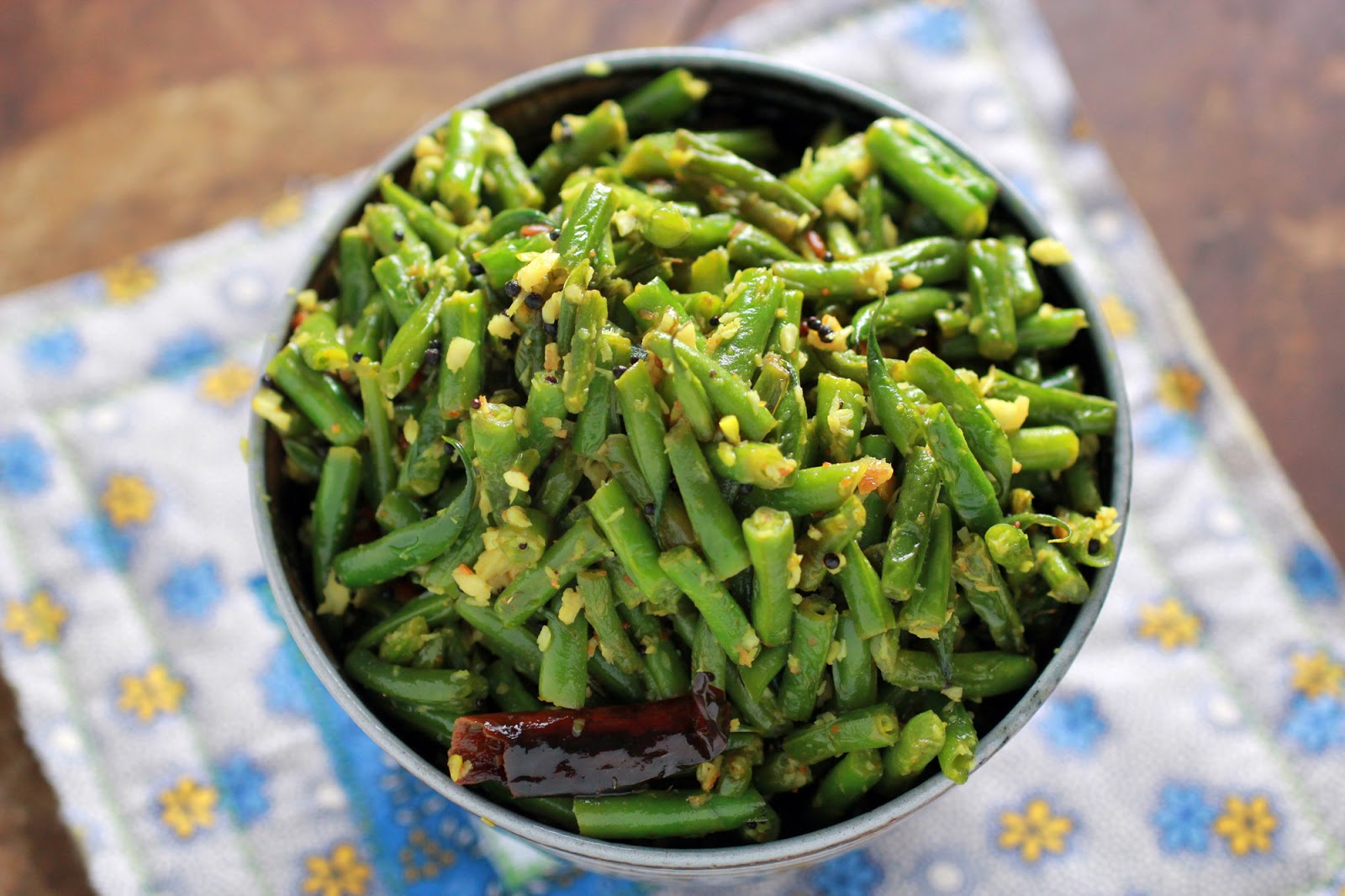 Green Beans Palya.