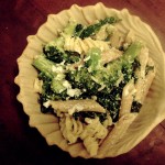 Broccoli/Kale/Ricotta Pasta