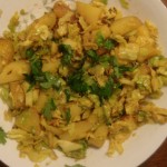 Savoy Cabbage Potato Curry