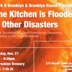 Serving Eats & Raffling Off Indian Cooking Class for Work It Brooklyn / Brooklyn Based Sandy Fundraiser, PLUS More Ways To Help