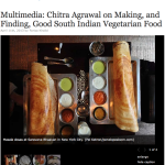 My Interview w/ Asia Society on South Indian Food