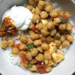 Chana Masala with Feta & Herbs